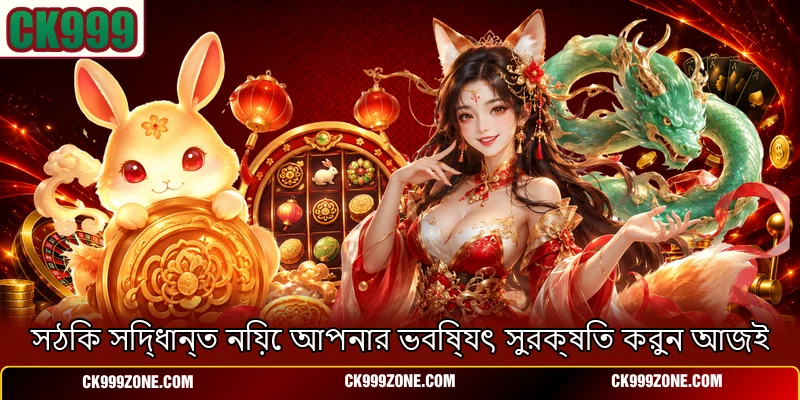সঠিক সিদ্ধান্ত নিয়ে আপনার ভবিষ্যৎ সুরক্ষিত করুন আজই